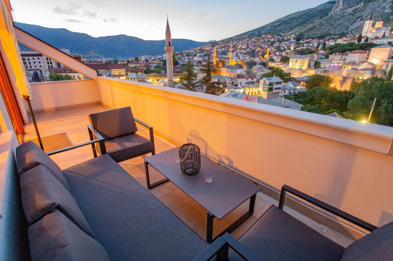 Sky Penthouse Old Bridge With Sauna And Jacuzzi Mostar Exteriér fotografie