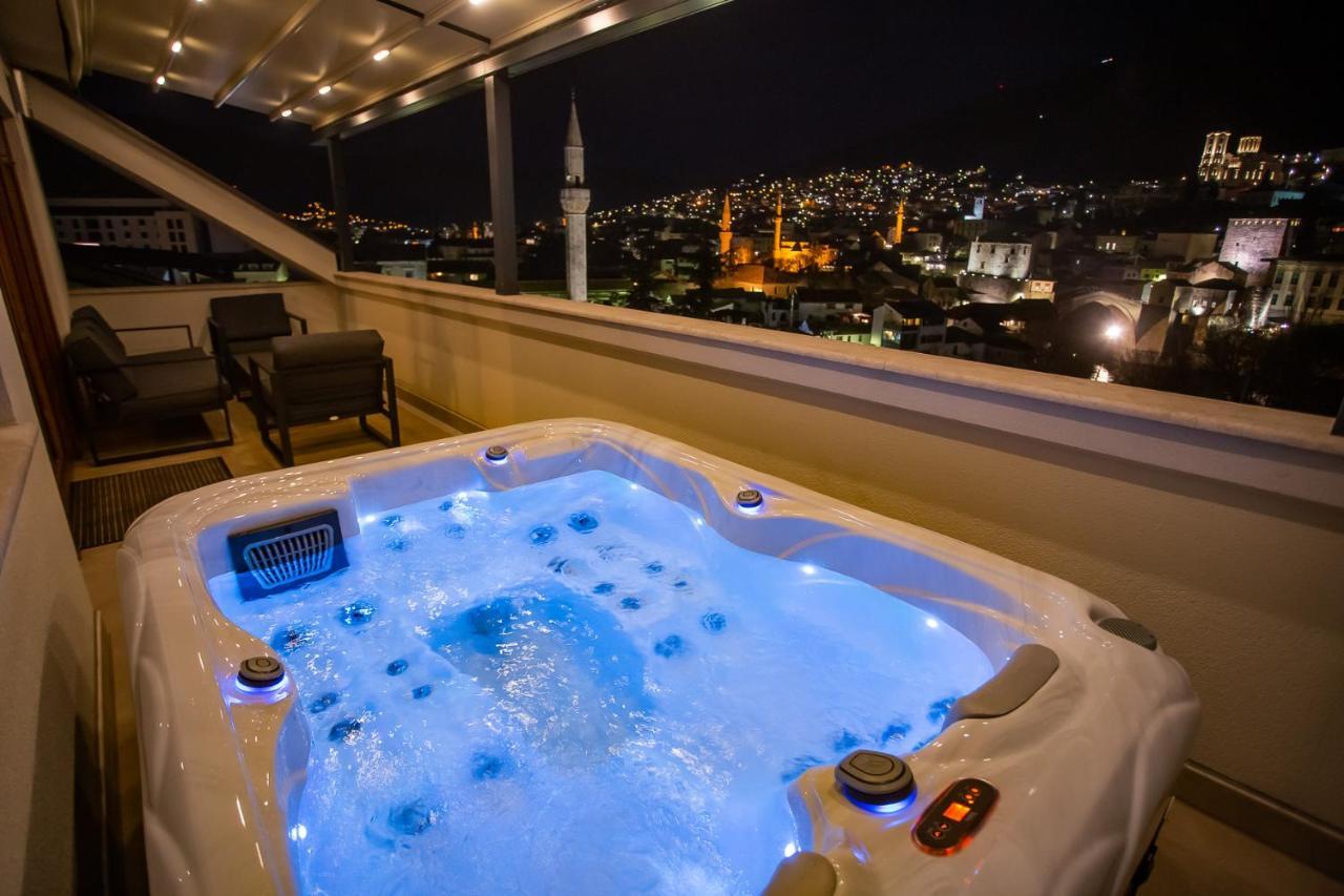 Sky Penthouse Old Bridge With Sauna And Jacuzzi Mostar Exteriér fotografie